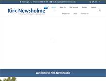 Tablet Screenshot of kirknewsholme.co.uk